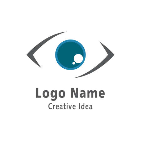 Branding Identity Corporate Eye Care vector  designのイラスト素材