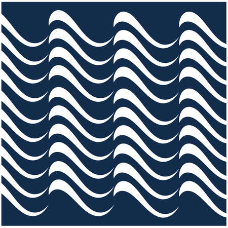 Water wave icon vector illustration design logo