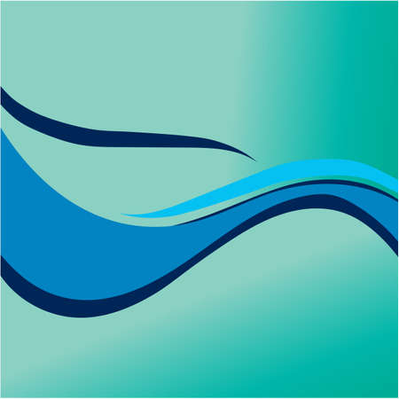 Abstract Water wave vector illustration design backgroundのイラスト素材