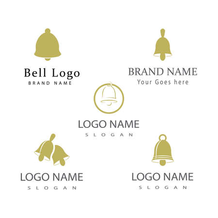Bell Logo Template vector symbol illustration designのイラスト素材