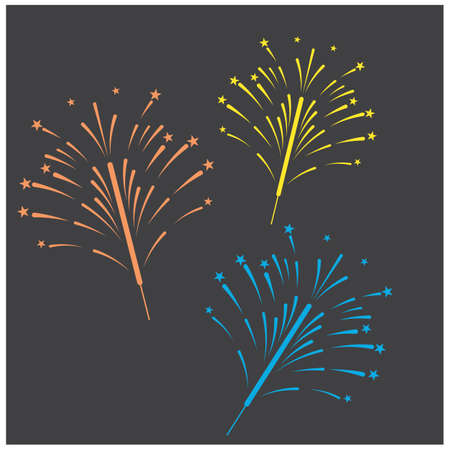 Fireworks Logo Template vector symbolのイラスト素材