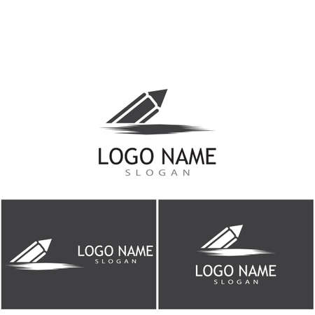 Pencil Logo Template vector symbol designのイラスト素材
