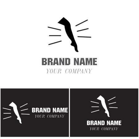 Foot  Logo Template vector symbol natureのイラスト素材