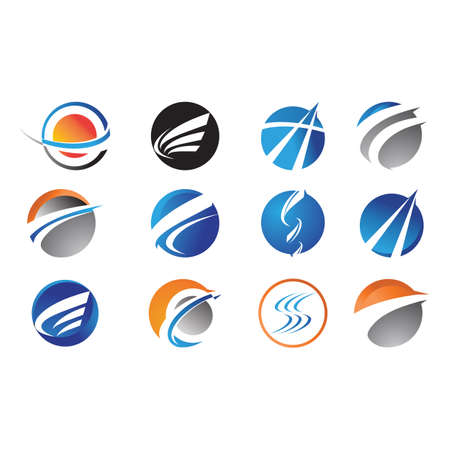 Faster Logo template vector icon designのイラスト素材