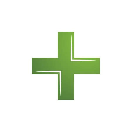 Medical Cross illustration Logo template vector designのイラスト素材