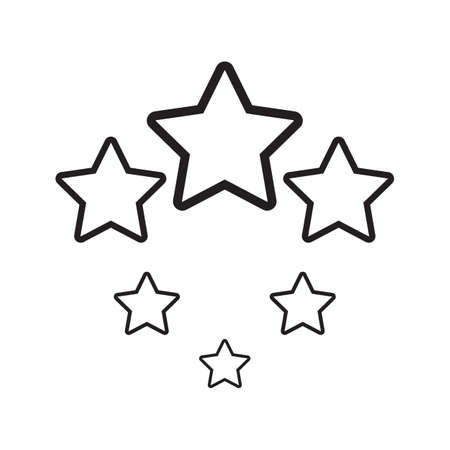Star icon Template vector illustration design