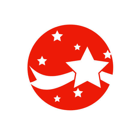 Star icon Template vector illustration designのイラスト素材