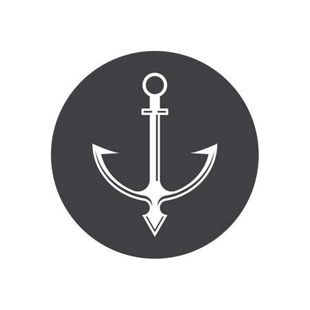 Anchor Logo Template vector symbol designのイラスト素材