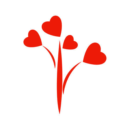 Beauty Love Vector icon illustration design Templateのイラスト素材