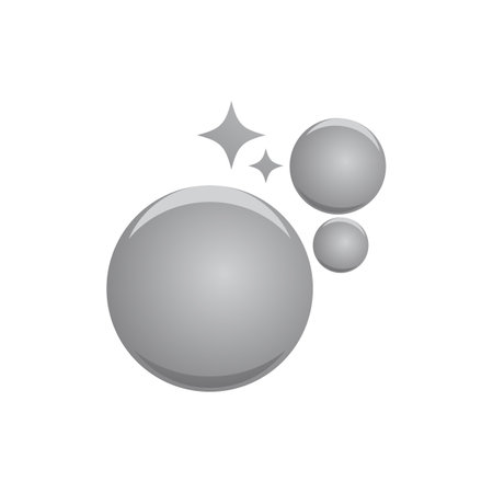 Natural realistic bubble illustration vector designのイラスト素材