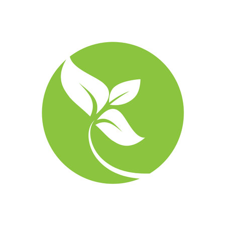 green leaf ecology nature element vectorのイラスト素材