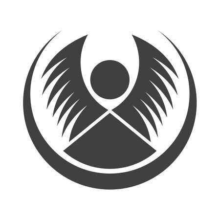 Adoption and community care Logo template vector iconのイラスト素材