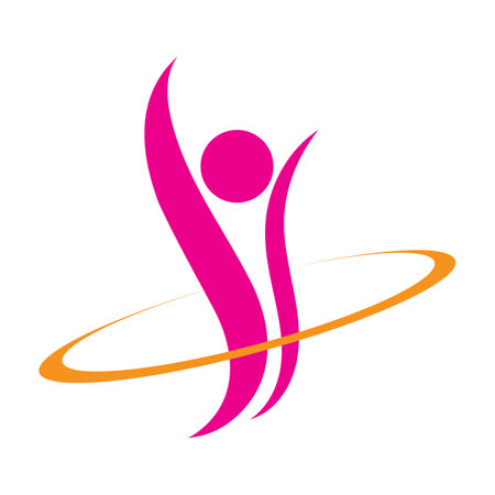 Adoption and community care Logo template vector iconのイラスト素材