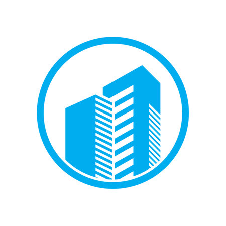 Real Estate Property Investment Logo Designのイラスト素材
