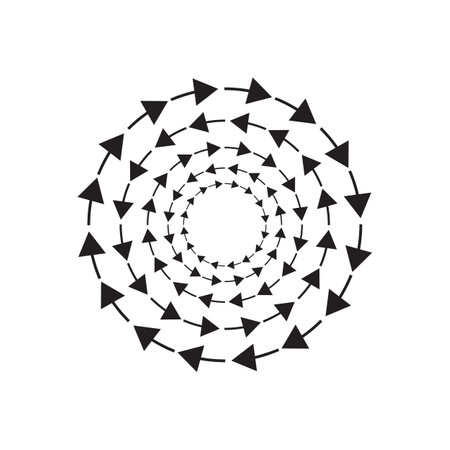 Circle logo template vector designのイラスト素材