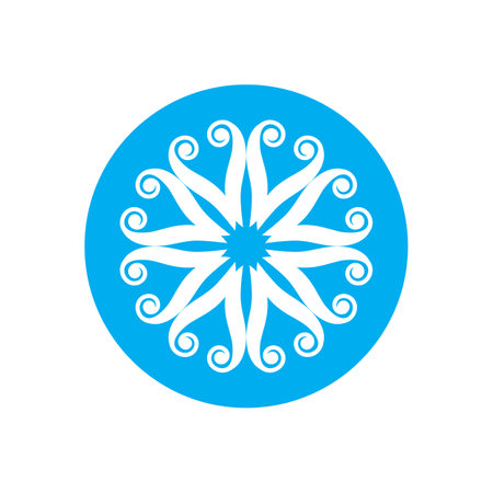 Circle logo template vector designのイラスト素材