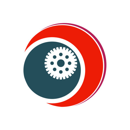 Circle logo template vector designのイラスト素材