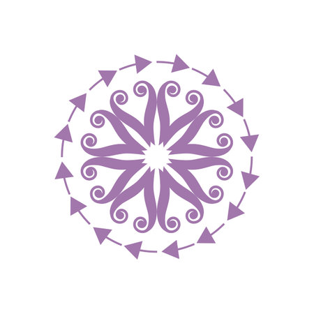 Circle logo template vector designのイラスト素材