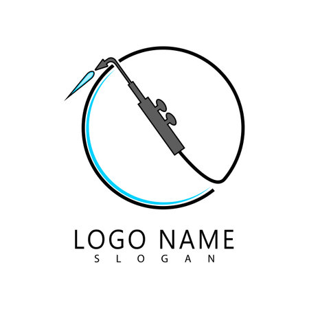 Welding Tool Vector Icon Design Illustrationのイラスト素材