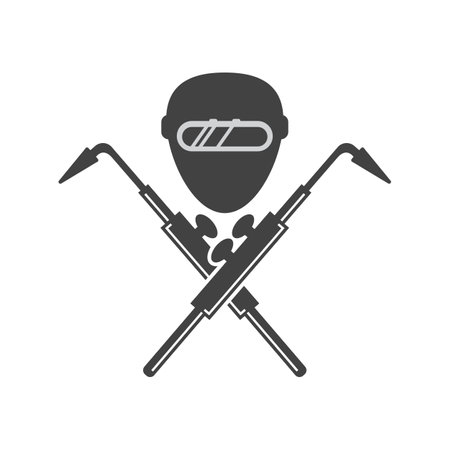 Welding Tool Vector Icon Design Illustrationのイラスト素材