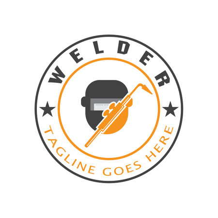 Welding Tool Vector Icon and symbol Design Illustrationのイラスト素材