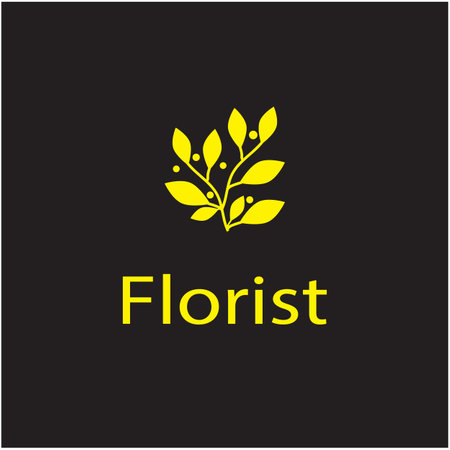 Beauty Florist botanical flower vector designのイラスト素材