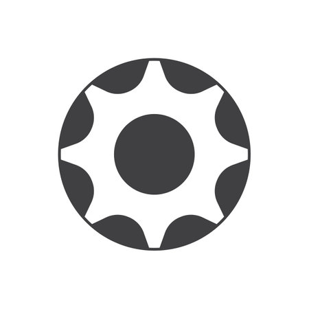 Gear logo vector template symbol designのイラスト素材