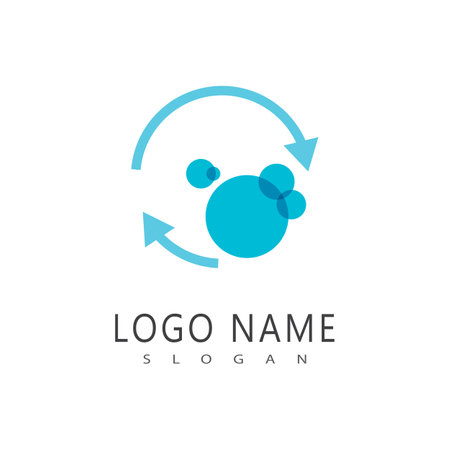 Cleaning logo vector template symbol designのイラスト素材
