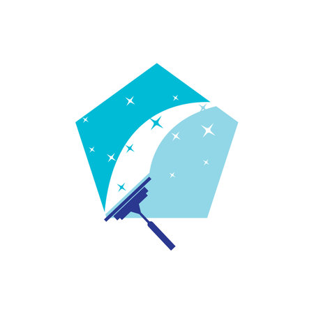 Cleaning logo vector template symbol designのイラスト素材