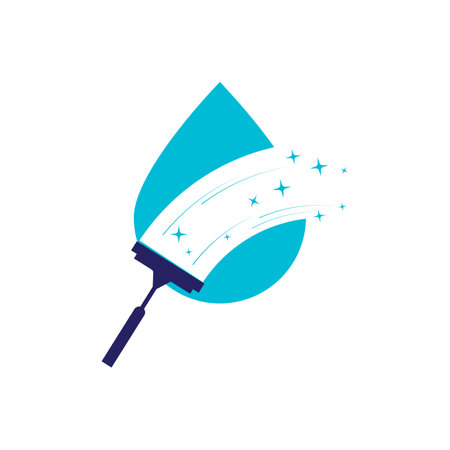 Cleaning logo vector template symbol designのイラスト素材