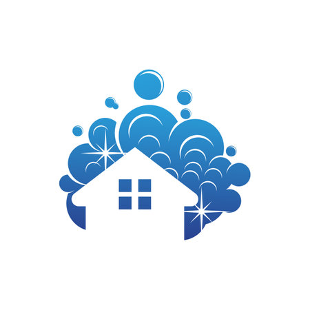 Cleaning logo vector template symbol designのイラスト素材