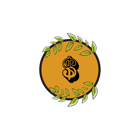 Stylized of Economic colorful logos and symbolのイラスト素材