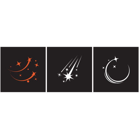 Star icon Template vector illustration design