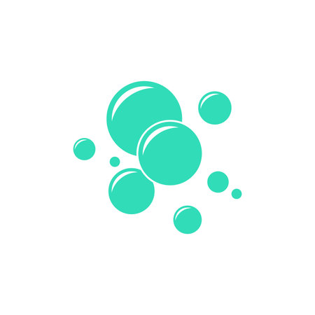 Bubble water logo and symbol design