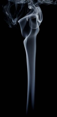 girl in a smokeの写真素材