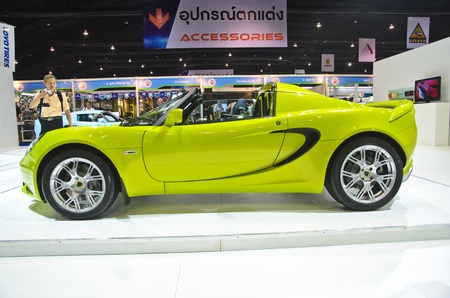 BANGKOK - MARCH 30: Lotus car on display at The 33th Bangkok International Motor Show on March 30,...
