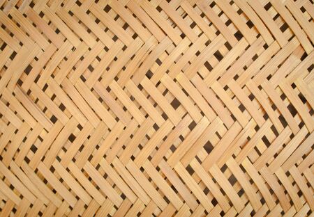 Patterns of weave bambooの写真素材