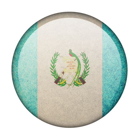 Guatemala button flagの写真素材