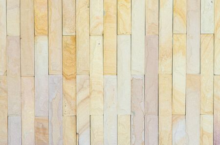 Background of stone wall made with blocksの写真素材