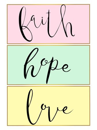 Vector calligraphy quote.のイラスト素材