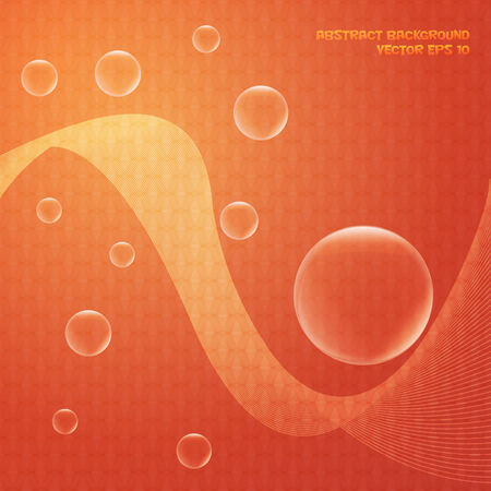 Orange abstract background. For your cover design, book design, website background, CD cover, advertising.のイラスト素材