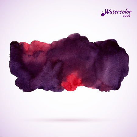 Abstract watercolor splashのイラスト素材