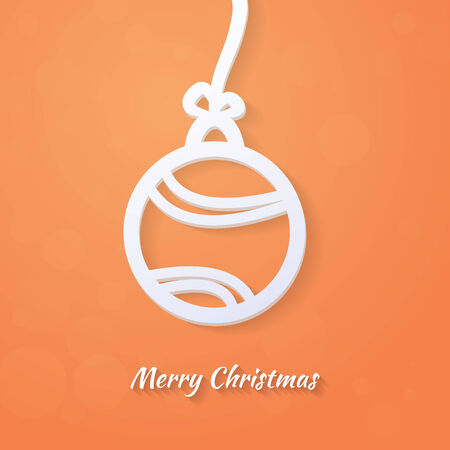 Lacy vector paper Christmas circular elements - illustration for ethnic creative design projects. Mandala.のイラスト素材