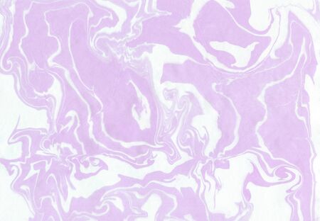 Abstract background in purple tones. Imitation velvet surface. Ink texture, watercolor hand drawn marbling illustration,  aqua printの写真素材