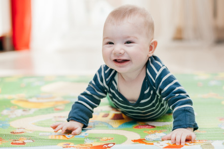 three-months kidの写真素材