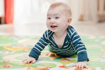 three-months kidの写真素材