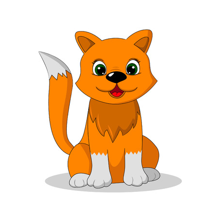 vector illustration of a catのイラスト素材