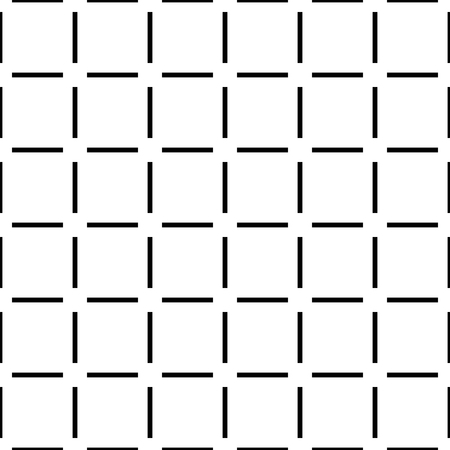 Geometric vector pattern, square abstract shapes seamless background, hipster monochrome decorationのイラスト素材