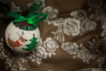 christmas tree decorationsの写真素材