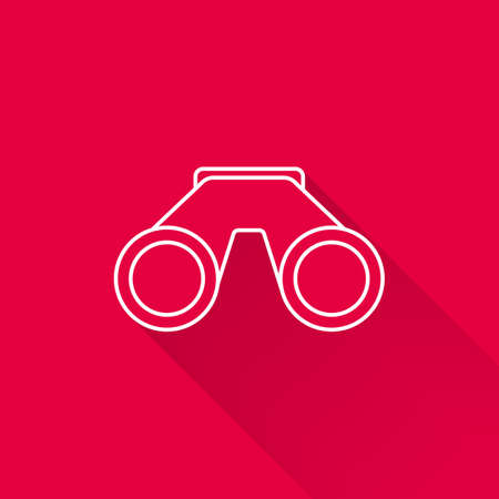Binocular iconのイラスト素材